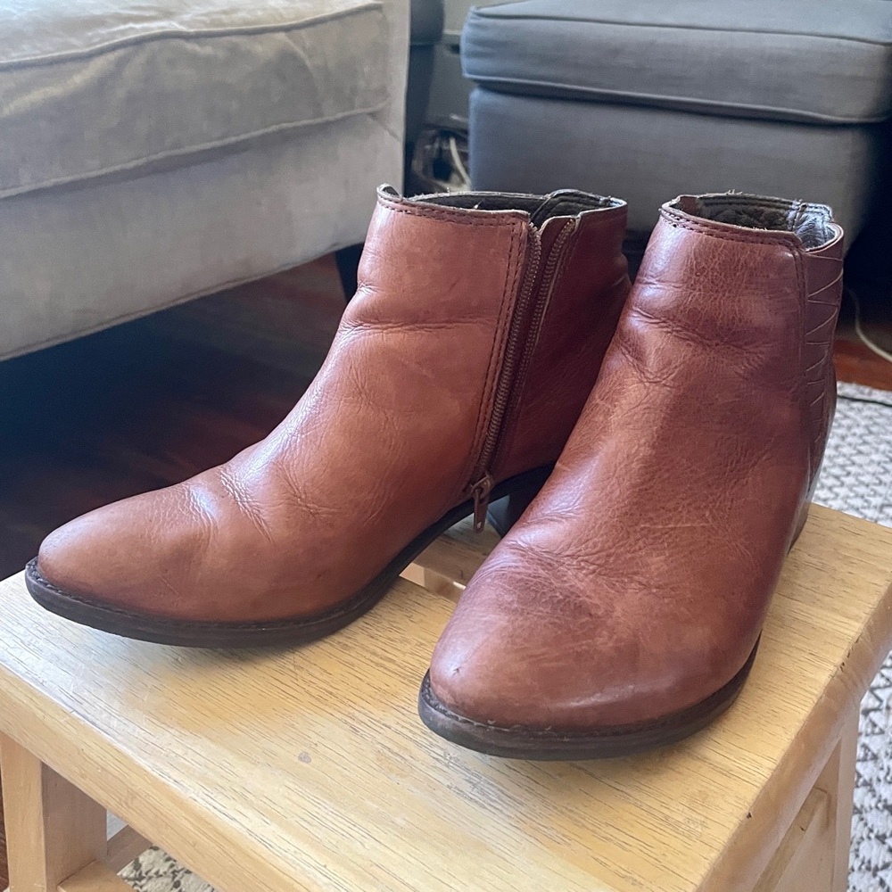 Leather Matisse booties - size 7.5